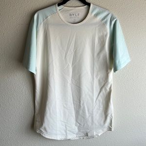 BYLT Drop Cut S/S LUX Baseball Tee, size Medium